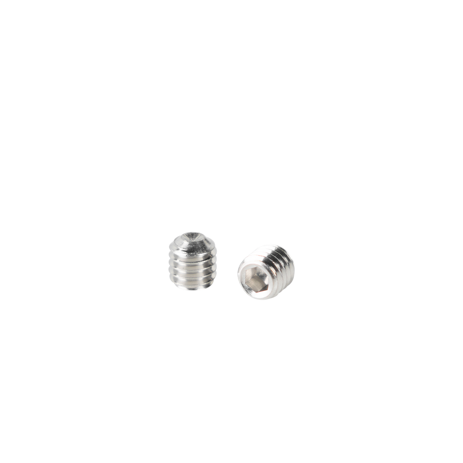 M6x6 Flat Point Grub Screws x4